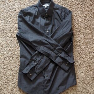 Men's Black Dress Shirt